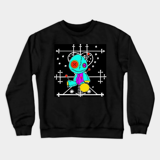 A Little Voodoo Crewneck Sweatshirt by incarnations